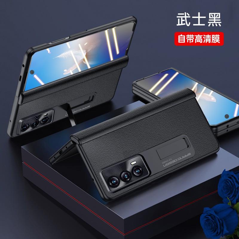 Premium Full-Body Leather Case Honor Magic Vs2 With Integrated Hinge Protection Magnetic Kickstand Drop Resistance