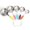 "10-Piece Stainless Steel Measuring Cup & Spoon Set, Food Grade with Handle"