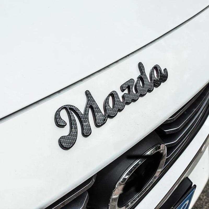 For Mazda CX3 CX5 MX3 CX4 CX9 CX7 RX8 Atenza Axela Protege Car Front Rear Emblem Stickers Decals Trunk Badge Auto Accessories k1