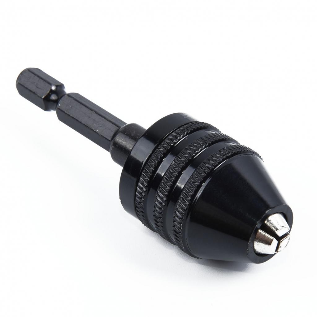 Replacement Drill Electric Chuck 6.35*74mm Aluminium Alloy