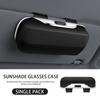 Car Glasses Box,Portable Car Sunglasses Holder In The Car Driving Glasses Holder,Eyeglass Case Sun Visor Car Lenses Holder
