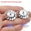1Pcs 3Mm Hole 26.8/27.0Mm Cnc High-Precision Aluminum  For High Speed 100000Rpm Ducted Fan Blade  Hair Dryer