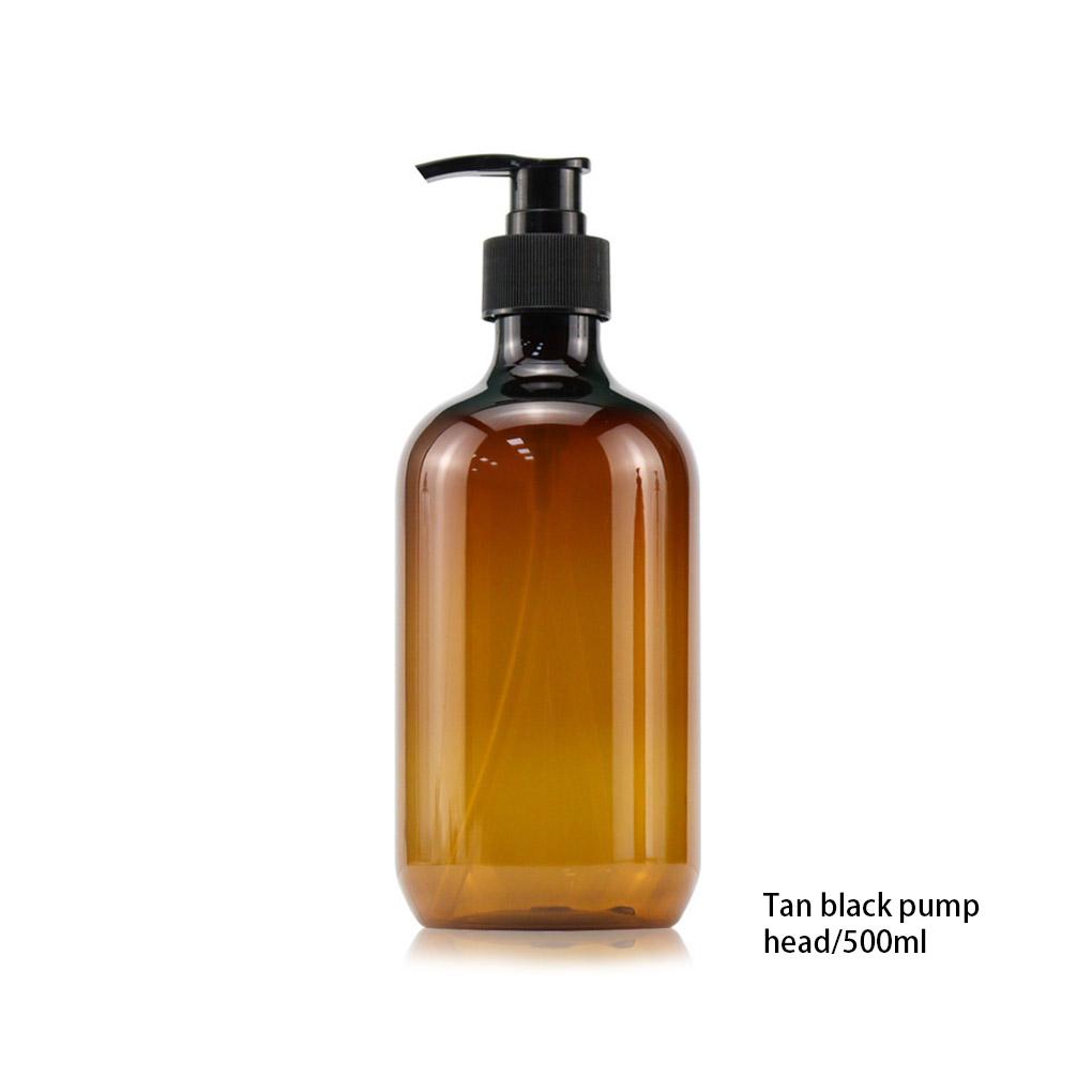 Dozator de Lichid 500ml Baie Călătorie Portabil Sticlă Golă Recipient Reîncărcabil Blat Toaletă Dozare Reutilizabil