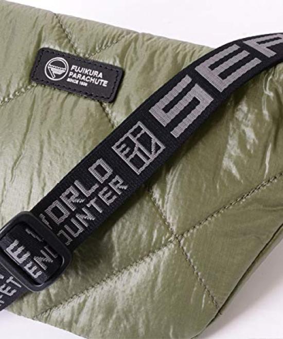 Fujikura Koso x SEAL Waterproof Waist Bag for Men Waist Body Crossbody Parachute Lightweight - Pouch, Bag, Bag, Fabric, FS-016MG