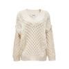 VEROMODA Women's V-Neck Detachable Sleeve Knit Top