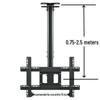 Universal Retractable Swivel LCD TV Ceiling Mount Bracket