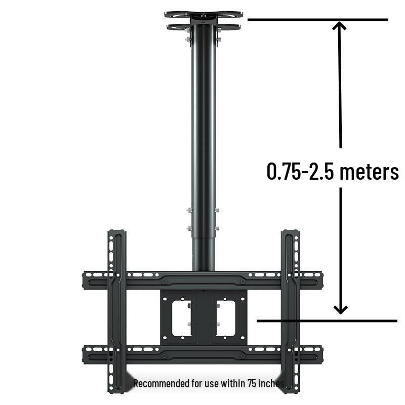 Universal Retractable Swivel LCD TV Ceiling Mount Bracket