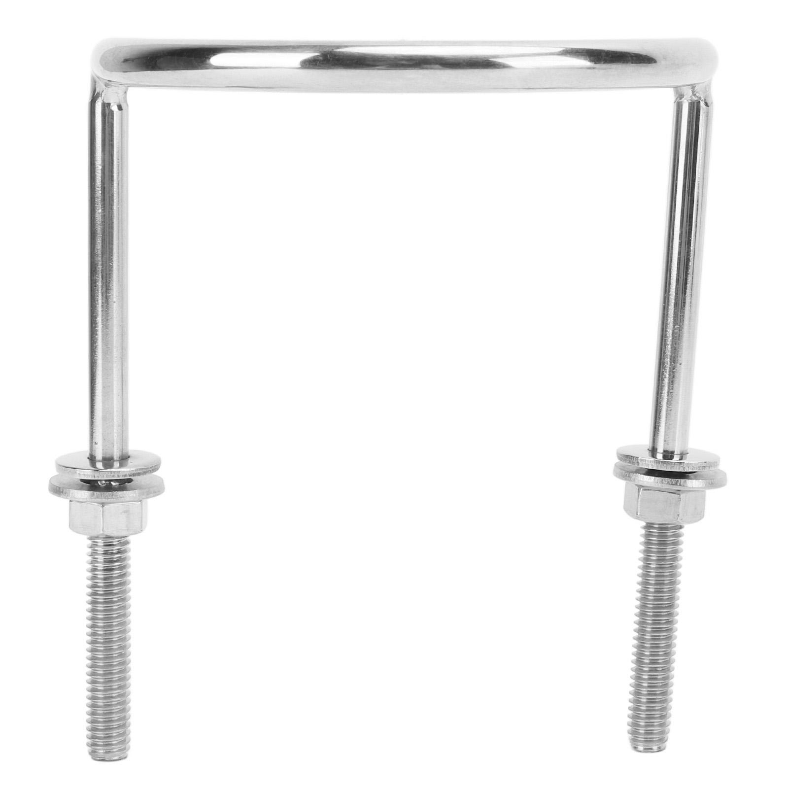

Boat Ring Cup Holder 316 Stainless Steel Polished Anti Tilt Drink Holder Bracket for Motorhome Yachts