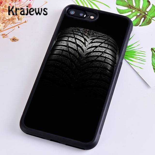 Black Tyre Track Texture Print Phone Case Cover For iPhone 17 Air 16 15 14 plus 12 13 pro max Fundas