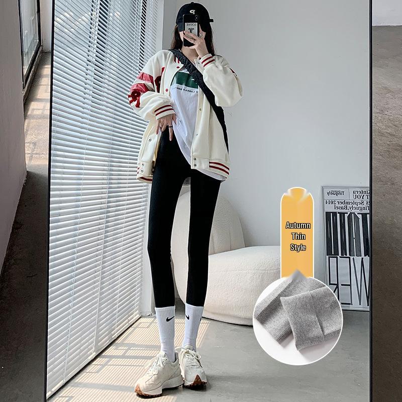 

2025 Extra Thick Gray Velvet Warm Cotton Pants – Women s Slimming Autumn/Winter Base Layer 2XL (140-160 lbs)