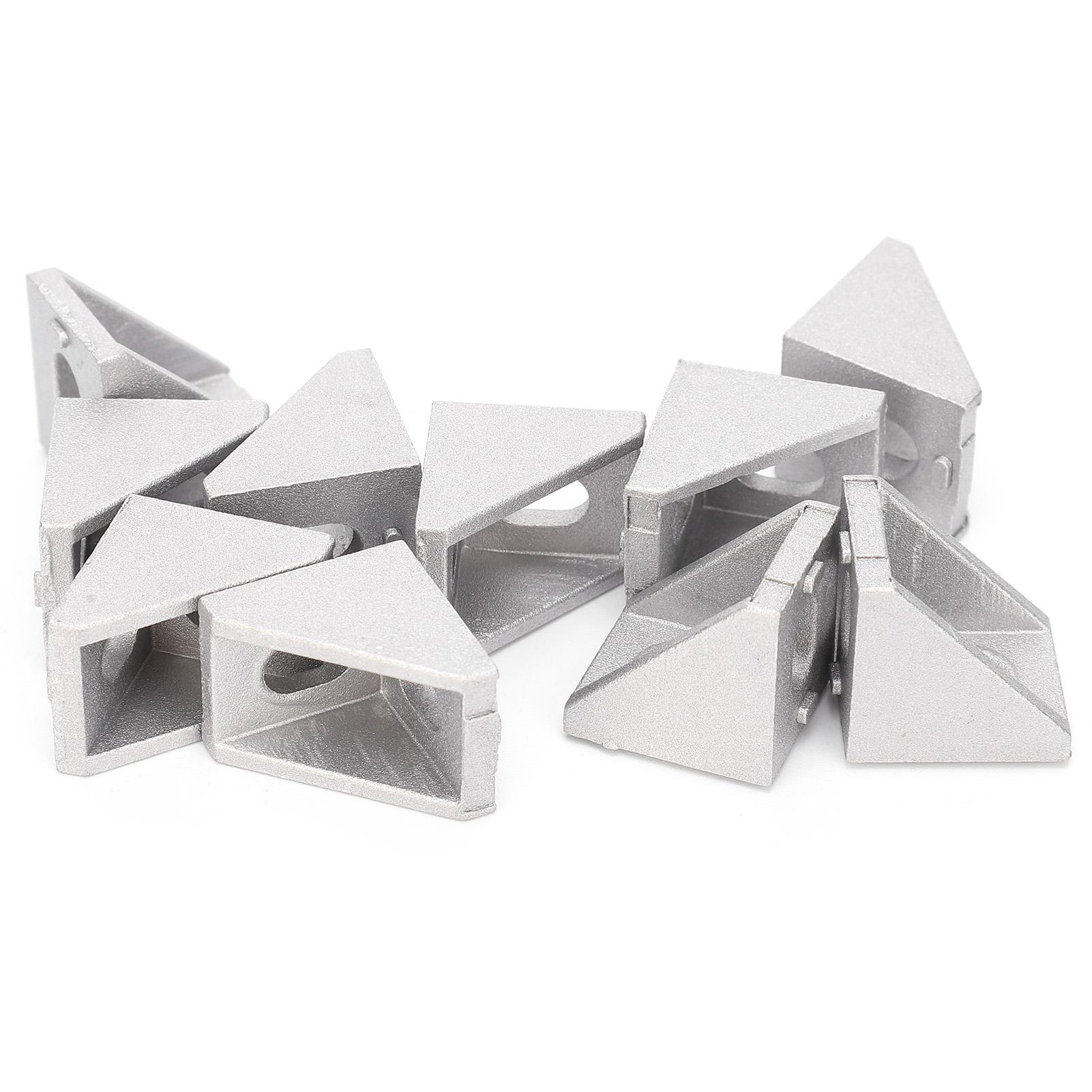 

10 шт. Алюминиевый угловой соединитель 3D-принтер 2020 Экструзионный профиль Стандартный код Т-образный