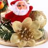 Table Decoration Gift Santa Claus Metal Snowflake Star Christmas Ornament Candle Holder Candle Pillar Candlestick Stand