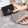 Korean-Style Vintage PU Leather Women's Short Wallet and Card Holder