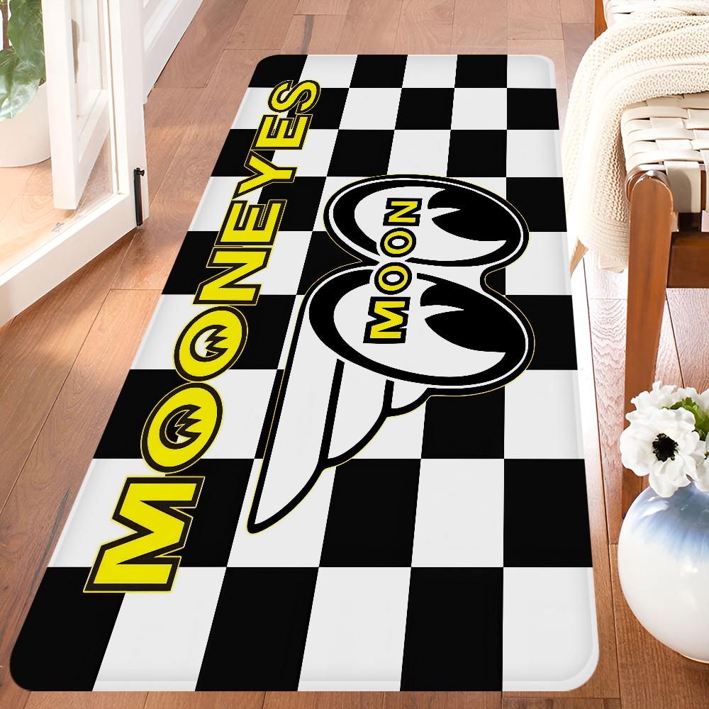 M-Moon Eyes Floor Mat Retro Multiple Choice Living Room Kitchen Rug Non-Slip Modern Home Decor