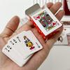 10Pcs Mini Playing Cards For Kids Adults Party Favors Miniature Poker Set Games For Family Journey Juegos De Mesa Divertidos