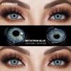 FUNSACHY 1 Pair Colored Contact Lenses for Eyes Blue Lens Gray Green Eye Makeup Natural Lenses Fashion Beauty Cosmetics Pupils