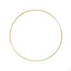 2 Pack Large Metal Floral Hoop Wreath Macrame Golden Rings for Making Wedding Decor and