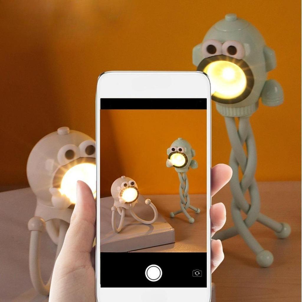 Creative Night Light for Bedside Table, Flexible Lamp Bedroom And Nursery