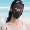Leichte Sonnenschutz-Gesichtsmaske