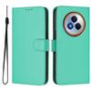 For Realme Narzo 80 Pro 5G Case Solid Color Wallet Leather Phone Cover with Strap