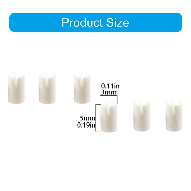 Pack of 5 Premium Banjo 5th String Nuts Engineered for Accurate Alignment Quick Change and Long Terms Use in Musical