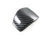 Carbon Fiber Gear Shift Knob Cover Trim 1pcs For Toyota Land Cruiser 2024 2025