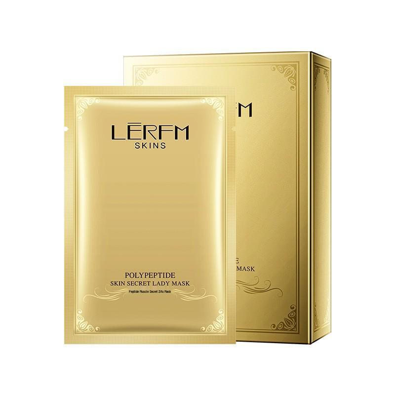 Lanyifangke Deer Velvet Collagen Hydrating Skincare Set - Eight Pieces for Moisturizing Skin Care.