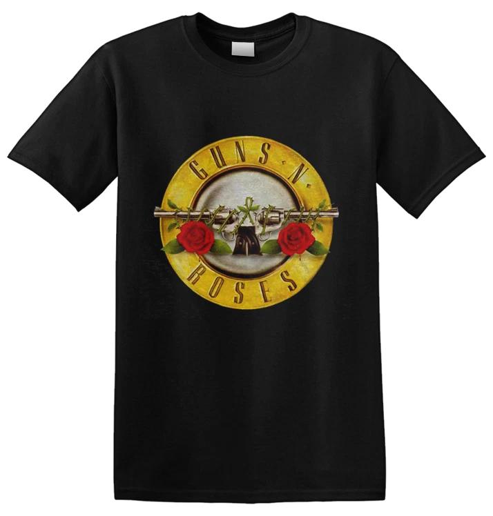 GUNS N  ROSES -  Classic Logo  T-Shirt L