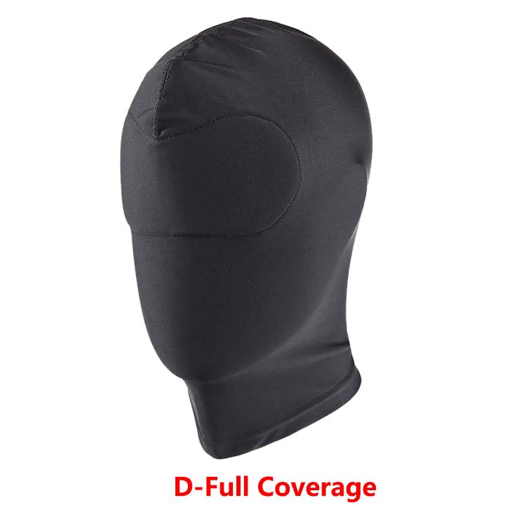 Fetish Harness Head Hood BDSM Slave Game Bondage Restraint Face Mask Erotic Sex Toys Role Play For Couples SM Mask Adults Games