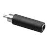 3.5mm Male To Female 2RCA Auditory Connector Computer TV 3.5 6.5 Plug Female Auditory Adapter
