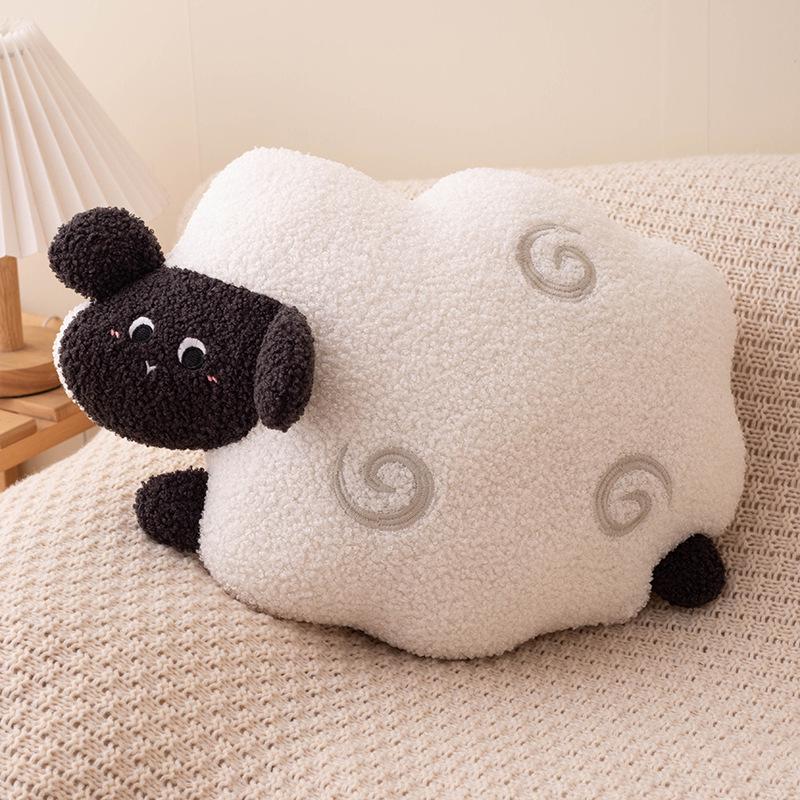 

Плюшевая игрушка Pupu Dog & Meimei Sheep - Мягкая подушка-игрушка и декор для комнаты в подарок 30x45cm