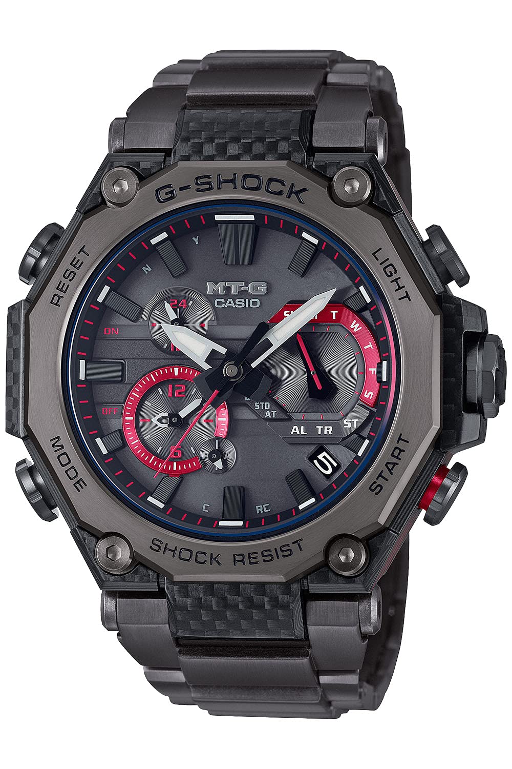 

Годинник оснащений радіо Dual Core Guard Structure Black [Casio] G-Shock [] Bluetooth, Solar, MTG-B2000YBD-1AJF для чоловіків чорний