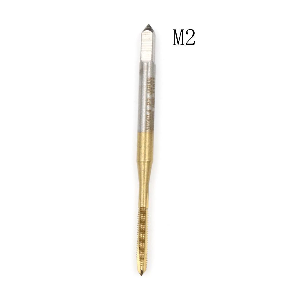 M2/M2.5/M3/M3.5/M4/M5/M6/M8 HSS Metric Straight Flute Thread Screw Tap Plug Tap High Quality