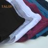 High Waist Women Underpants Tummy Control Plus Size Knitted Solid Color Panties High Elasticity Cotton Briefs Full Butt Coverage Underwear