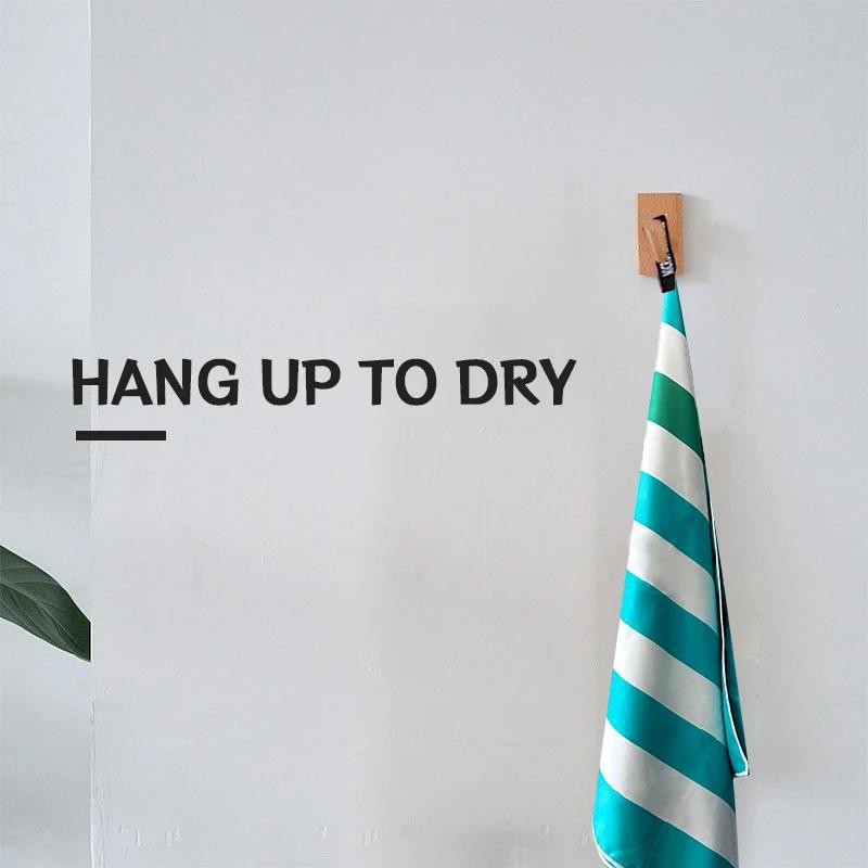1pc Striped Swimming Beach Towel Also Functions As A Sports Mat Absorbent Soft Quick-Drying and Durable