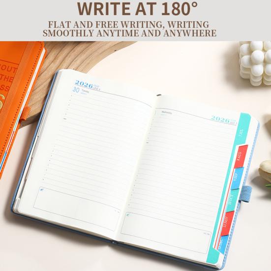 2026 Weekly Planner Daily Productivity Notebook with Monthly Layout Hardcover Organizer for Work School