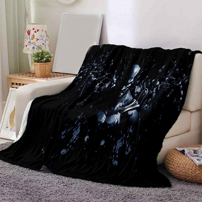 

Batman: Dark Knight s Heroic Adventure Wall Art PrintPrint Blanket, Soft Blanket For Sofa Office Bed And Travelling Daughter Birthday Gift e 130cm×150cm（50in×60in）