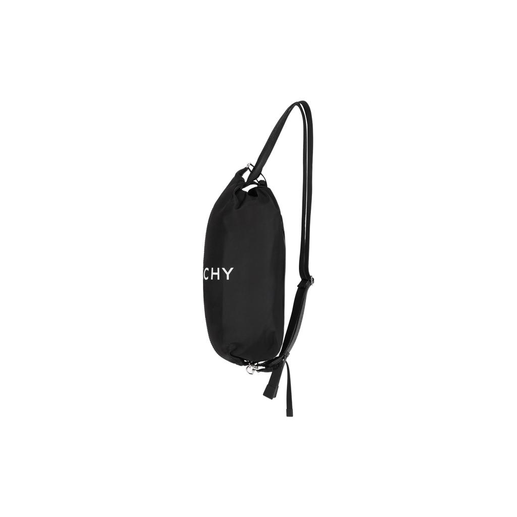 Givenchy 4G Logo Zipper Print Adjustable Canvas Shoulder Strap Nylon Fabric Backpack Large Men backpack Black BK50A8K1JE-001