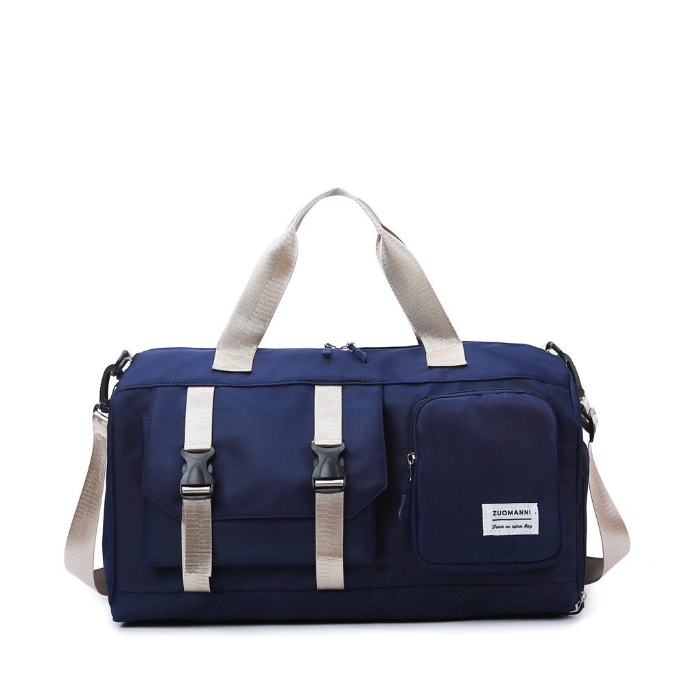 Hochwertige Reisetasche mit großem Fassungsvermögen  Polyester  Verstellbarer Schultergurt, Mehrere Taschen, Sicherer Reißverschluss  Reisen, Sport, Fitnessstudio