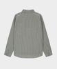 HONO REPORT Oversized Check Shirt_Gray Beige
