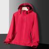 Mens Womens Lightweight Waterproof Windproof Hooded Outdoor Jacket Hiking Camping Cycling