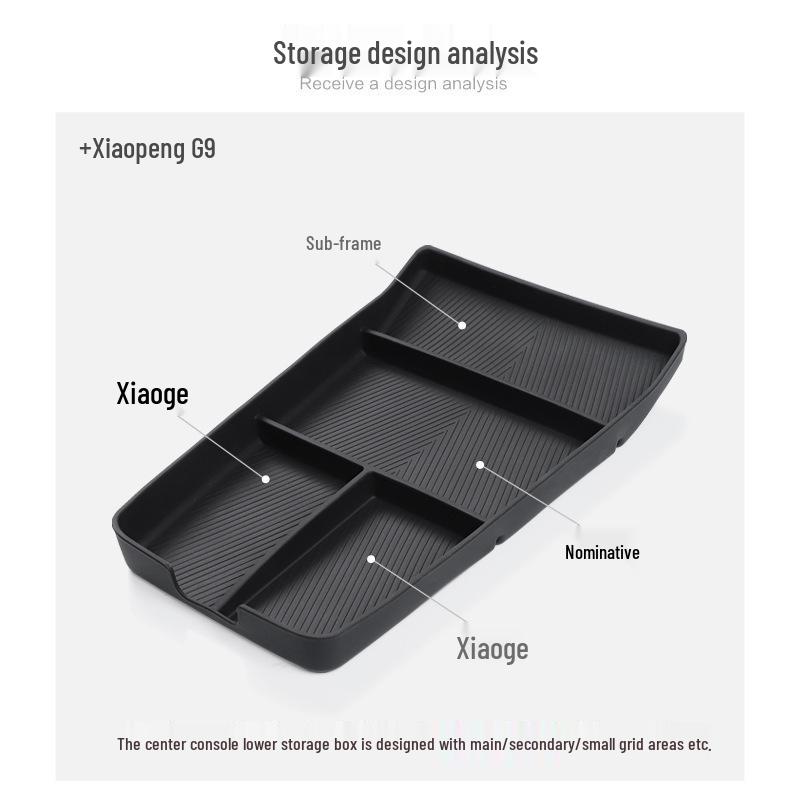 Compatible Storage Organizer for Xpeng G9 (22-25 Models)