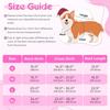 Weesiber Dog Raincoat - Reflective Dog Rain Jacket - Waterproof Dog Rain Coat - Adjustable Dog Poncho - Lightweight Dog Slicker for Dog Walking