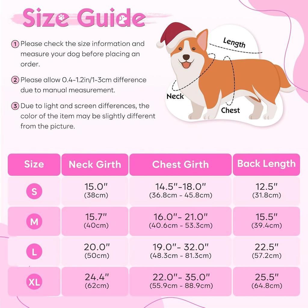 Weesiber Dog Raincoat - Reflective Dog Rain Jacket - Waterproof Dog Rain Coat - Adjustable Dog Poncho - Lightweight Dog Slicker for Dog Walking