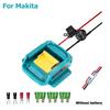 For Makita 14.4V 18V Li-ion Battery Adapter DIY Battery Cable Connector Output Adapter BL1830 BL1840 BL1850 For Electric Drills