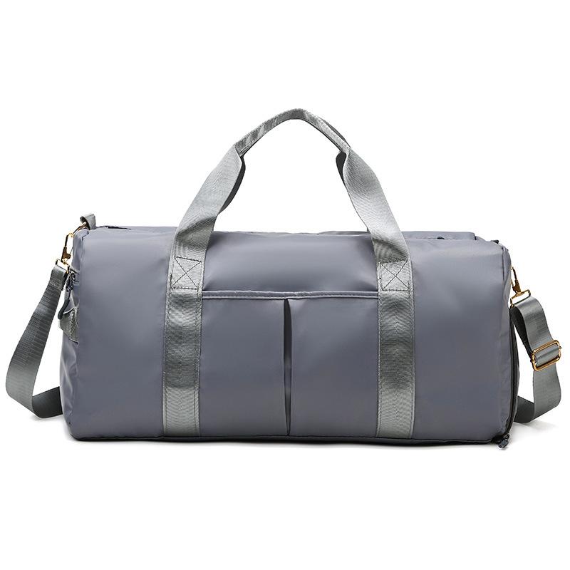 Large Travel Duffel with Wet Dry Separation Waterproof Gym Bag for Swimming Yoga Sports Organized Carryall Essential