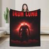 Iron Lung Horror Movie Knitted Blankets Velvet  Lightweight Throw Blanket for Bedding Couch Bedroom Quilt