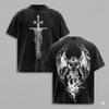T-Shirt San Michele Arcangelo x Spada Fiammeggiante Camicia Cristiana Lavata, Estet