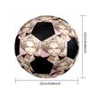 Soccer Ball Colorful Machine Stitched PVC Size 5 Team Training Competition Ready Durable High-Bounce Cool Sports Gift