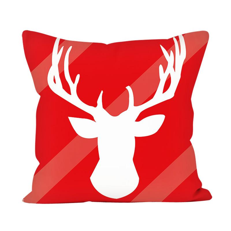 

Наволочка с рисунком из мультфильма, Рождественская подушка для домашнего офиса, дивана, наволочка, трансграничные товары для дома 40x40cm